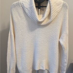 Cozy Cream Cowl Neck Michael Kors Sweater size L